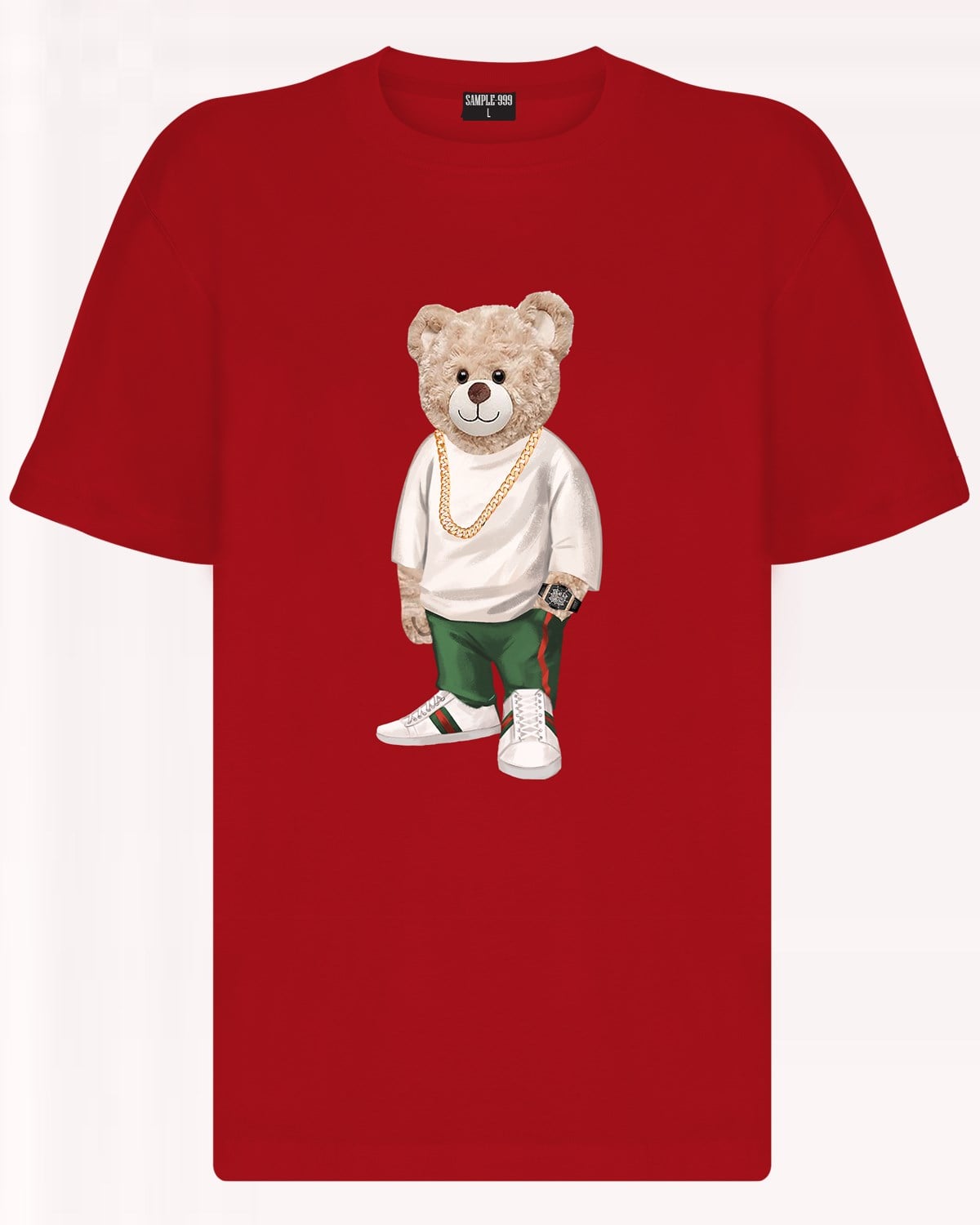 PRINTED TEDDY BEAR tshirt