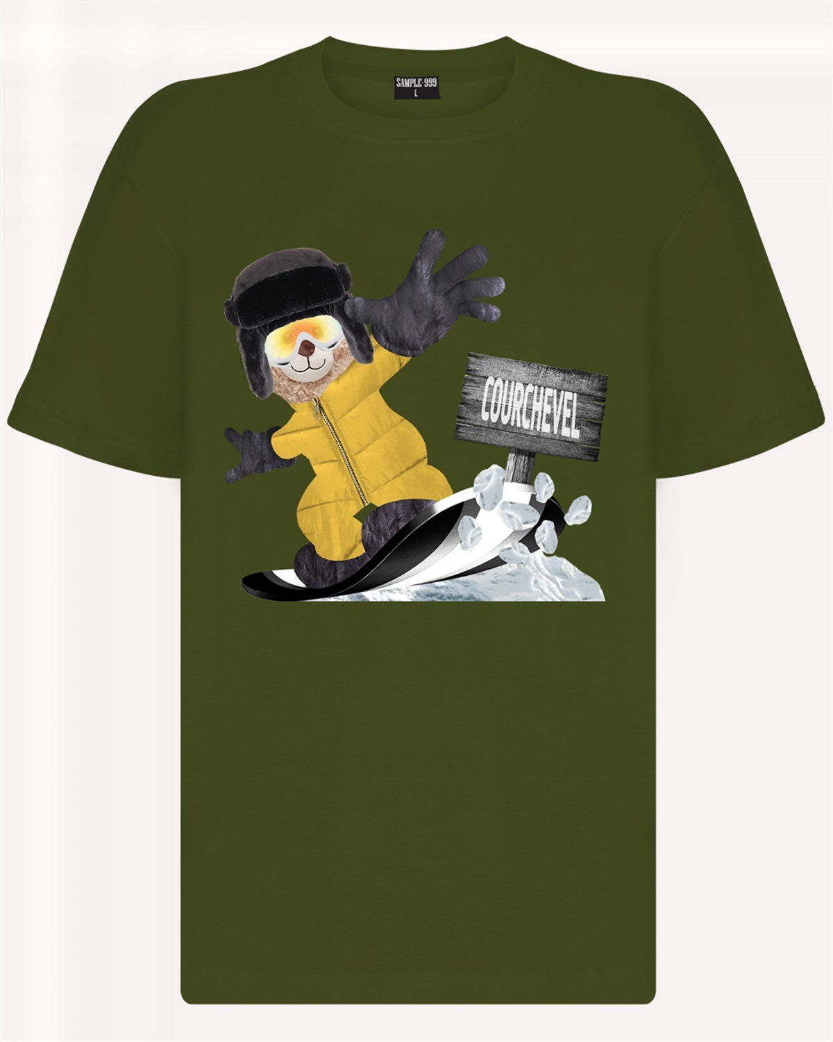 PRINTED TEDDY BEAR tshirt