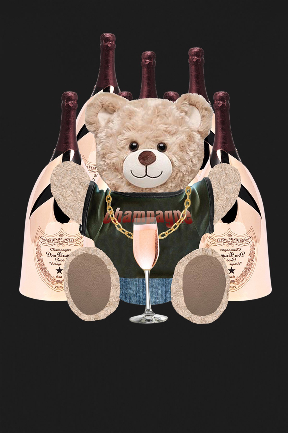 PRINTED TEDDY BEAR tshirt