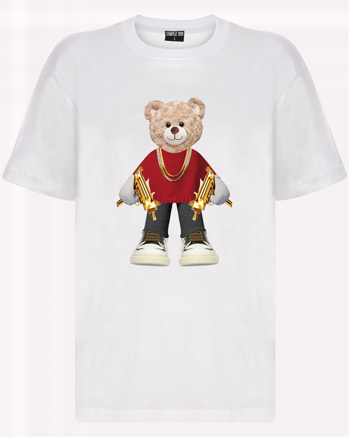 PRINTED TEDDY BEAR tshirt