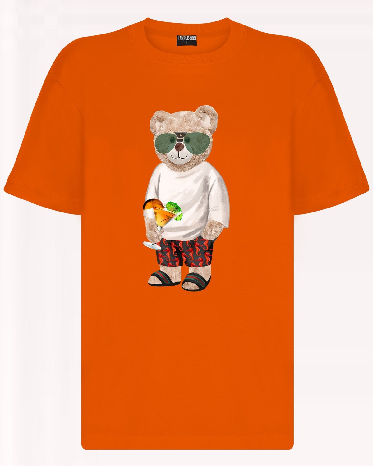 PRINTED TEDDY BEAR tshirt