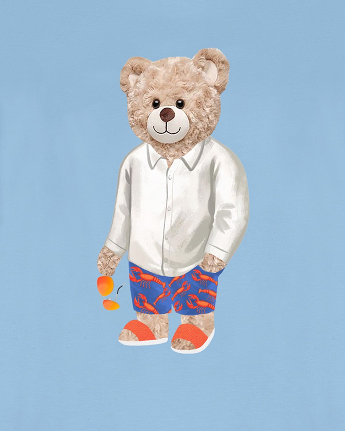 PRINTED TEDDY BEAR tshirt