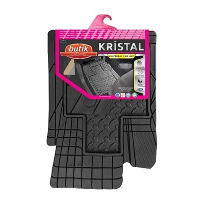 3D Kristal Havuzlu Kauçuk Paspas 5 Parça Birebir Uyumlu