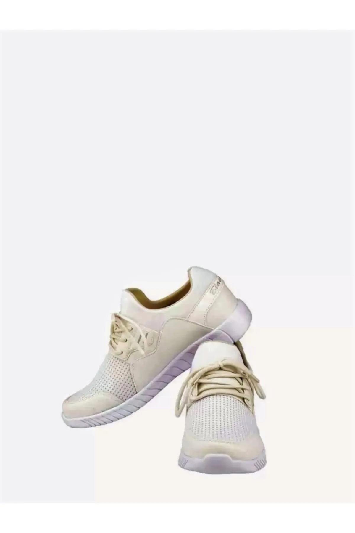 Beyaz - Erkek Sneaker Ayakkabı