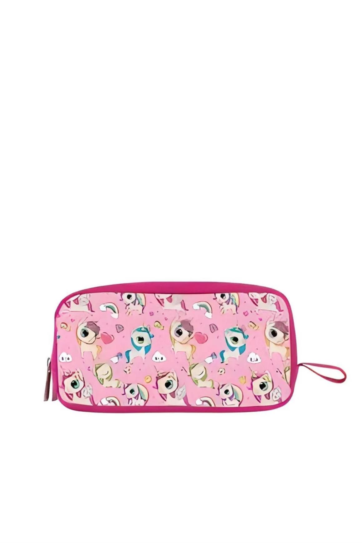 Cennec Ümit Çanta Unicorn Okul Sırt Çantası-Beslenme Çantası Ve Kalemlik Çantası set