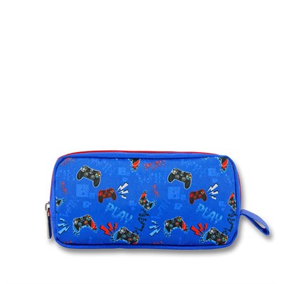 Famebag-Cennec Oyun Konsolu Baskılı Okul Çantası-Beslenme Çantası-Kalem Çantası Set-2581