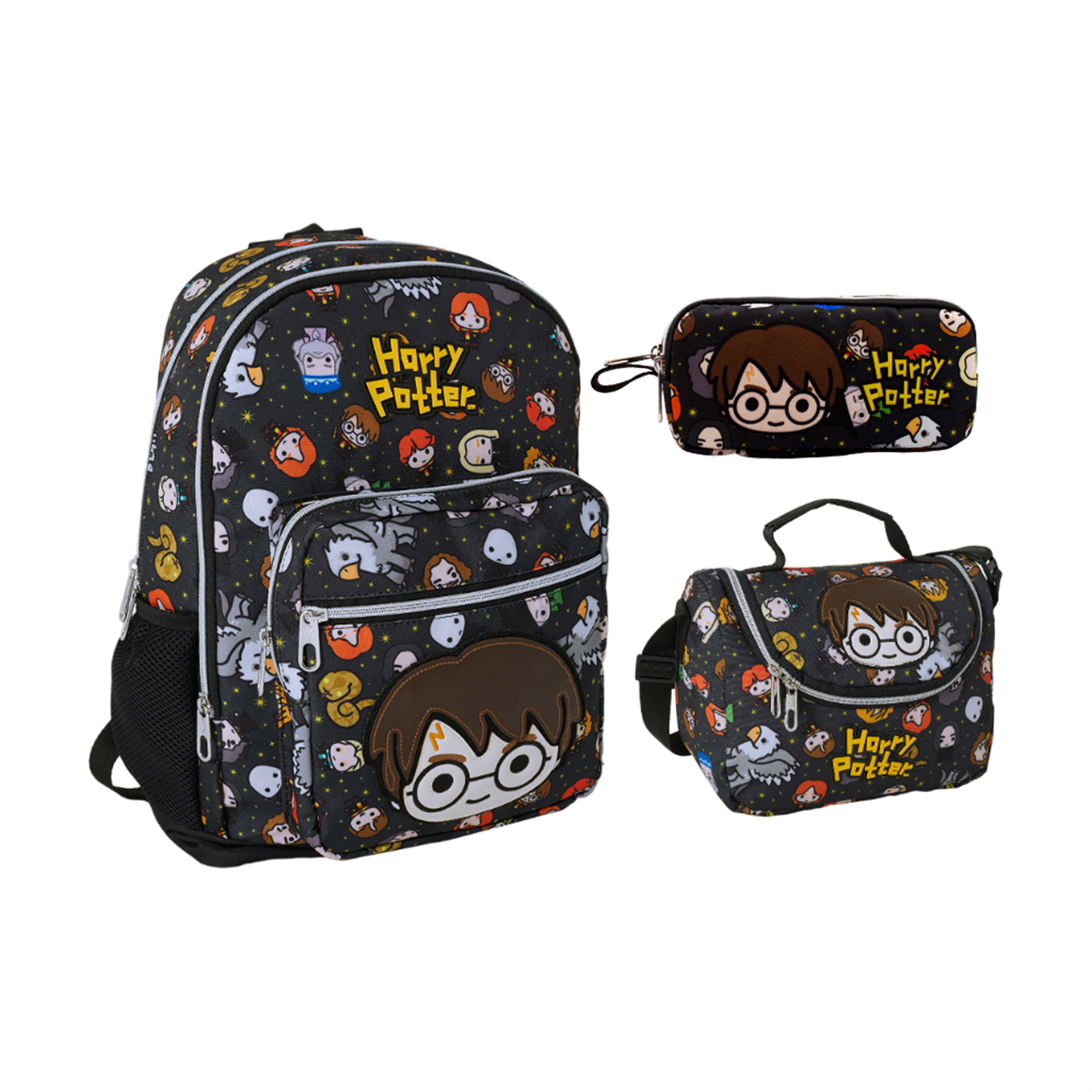 Famebag-Harry Potter İlk Ve Ortaöğretim Okul Çantası-Beslenme Ve kalem Çantası Seti