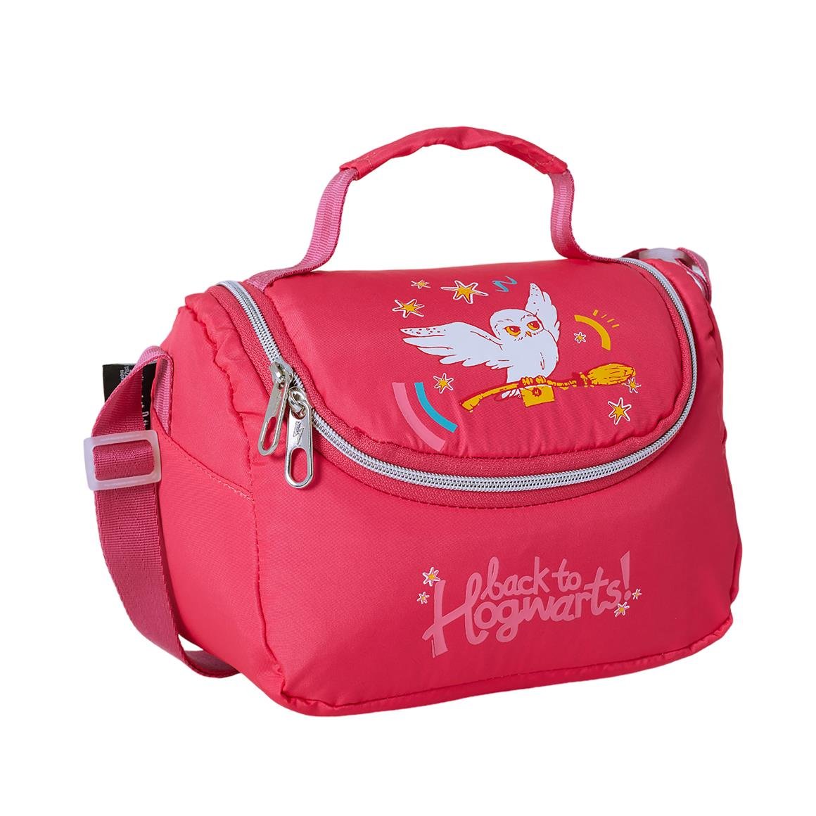 Famebag-Harry Potter İlk Ve Ortaöğretim Pembe Okul Çantası-Beslenme Ve kalem Çantası Seti