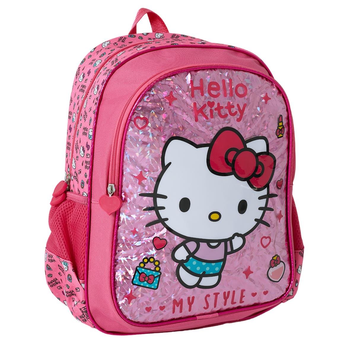 Famebag-Hello Kitty Okul Çantası-Beslenme Ve kalem Çantası Seti