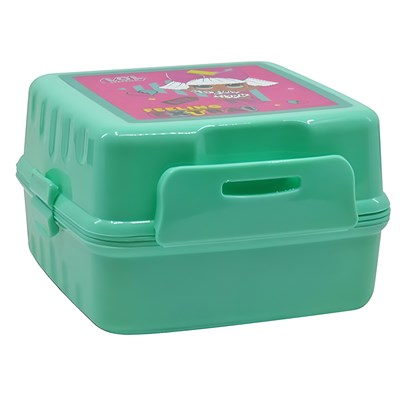 Famebag-Lol Kilitli 4 Bölmeli Beslenme Kutusu-1562