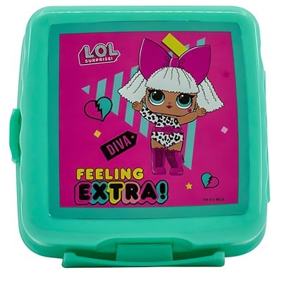 Famebag-Lol Kilitli 4 Bölmeli Beslenme Kutusu-1562