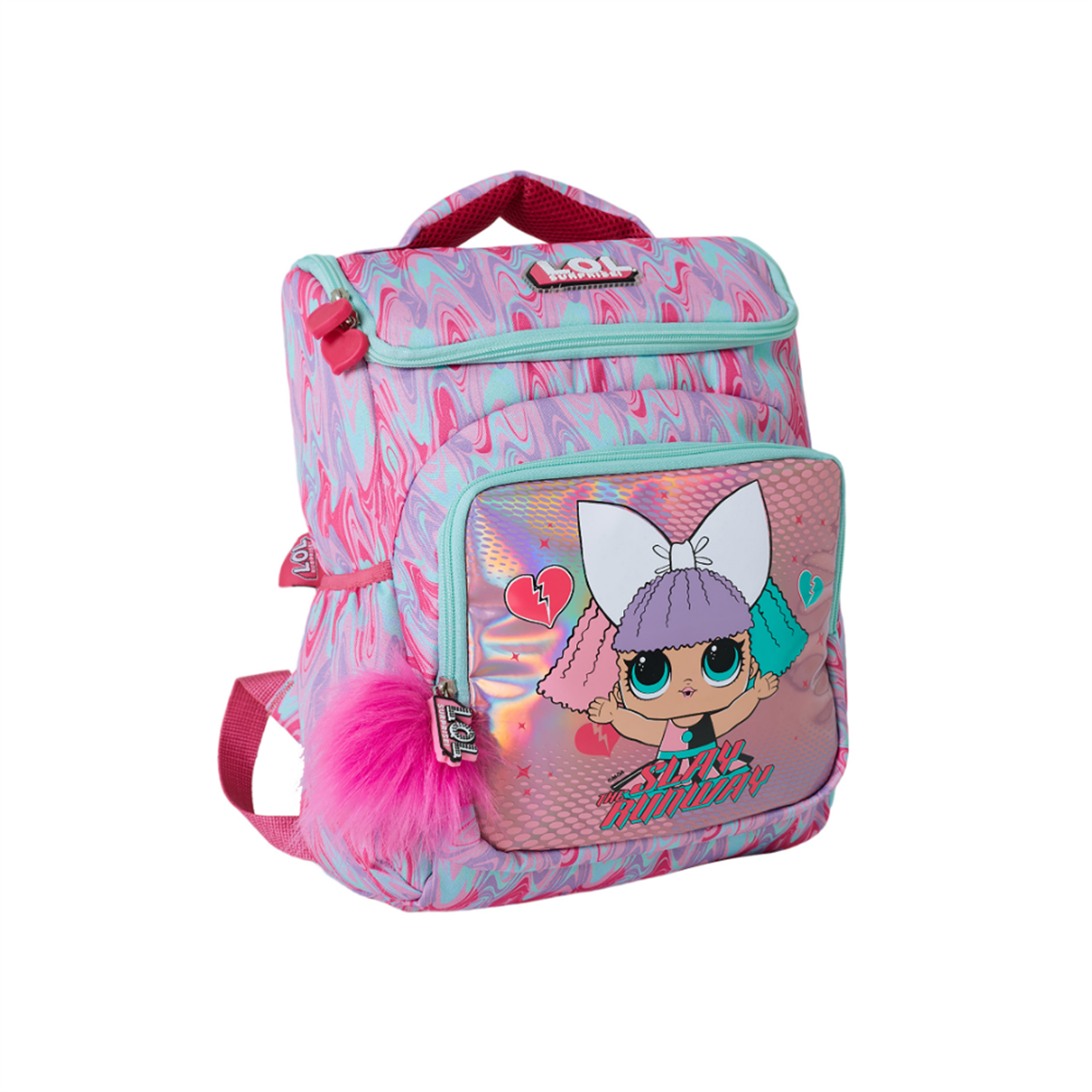 Famebag-Lol Surprıse İlk Ve Ortaöğretim Okul Çantası Ve Beslenme Çantası Seti