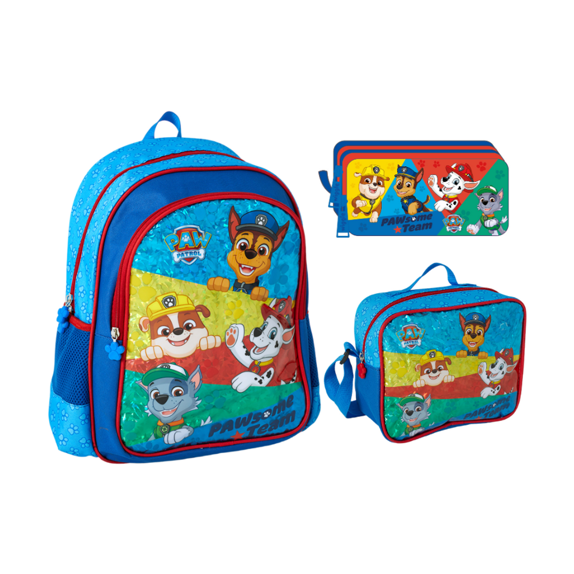 Famebag-Paw Patrol Anaokulu Çantası-Beslenme Ve Kalem Çantası Seti