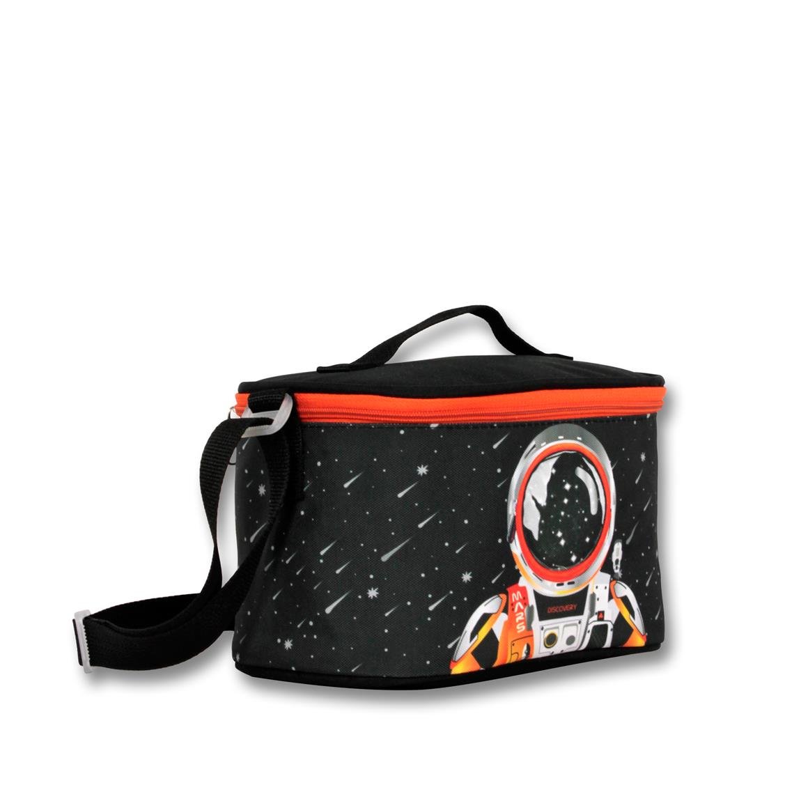 Famebag-Ümit Çanta Lisanslı Erkek Astronot Okul Sırt Çantası -Beslenme Ve Kalemlik çantası Seti