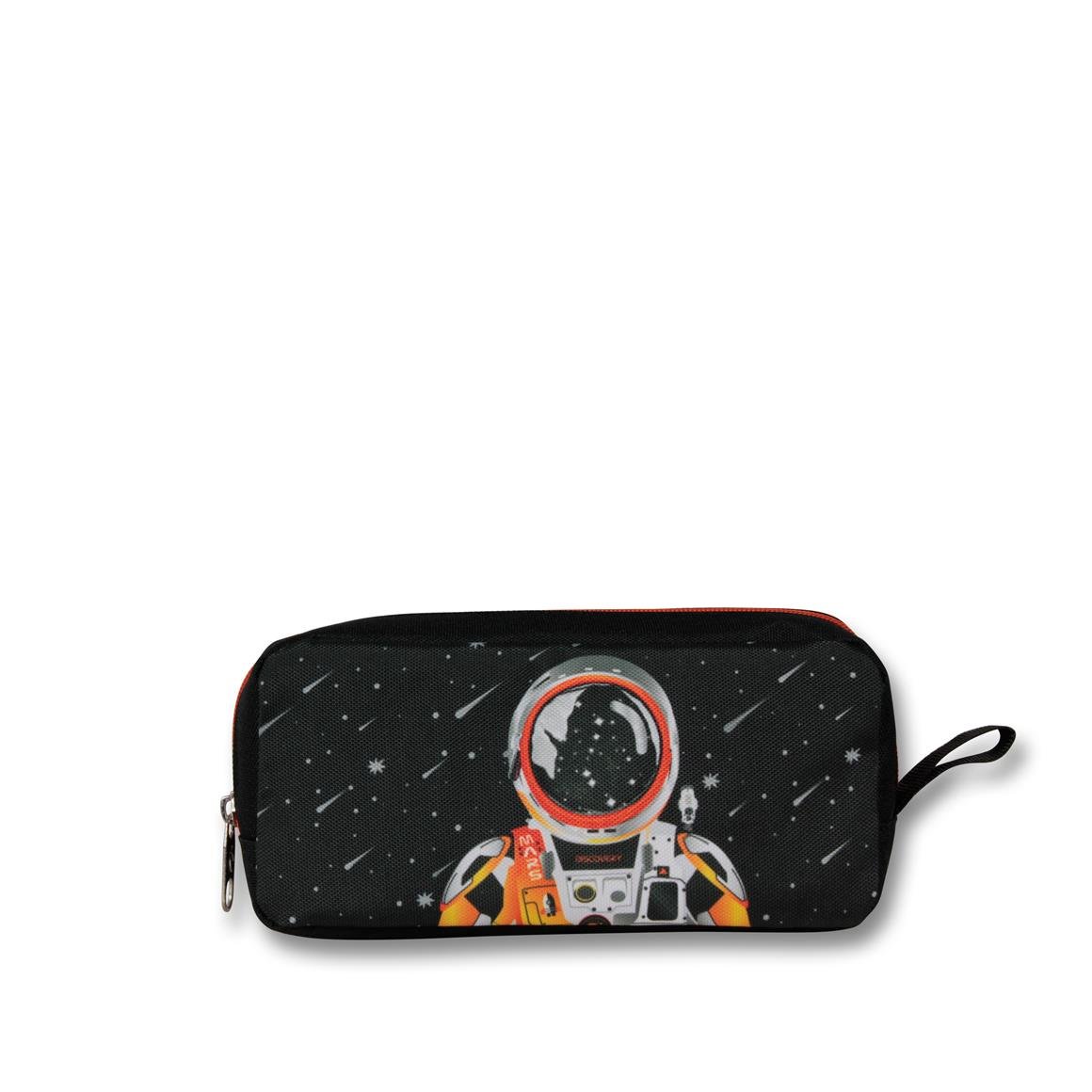 Famebag-Ümit Çanta Lisanslı Erkek Astronot Okul Sırt Çantası -Beslenme Ve Kalemlik çantası Seti