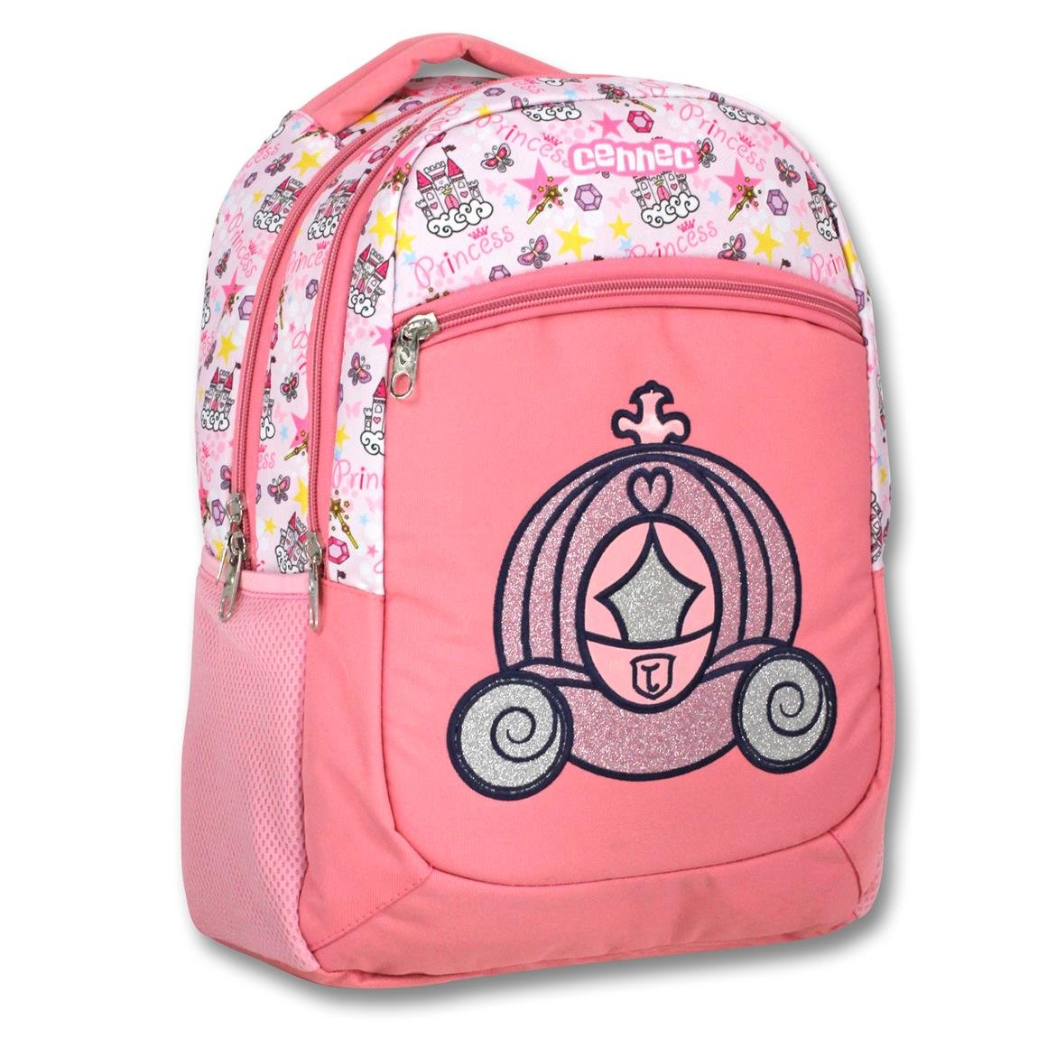 Famebag-Ümit Çanta Prenses Okul Çantası Beslenme Ve Kalem Çantası Seti