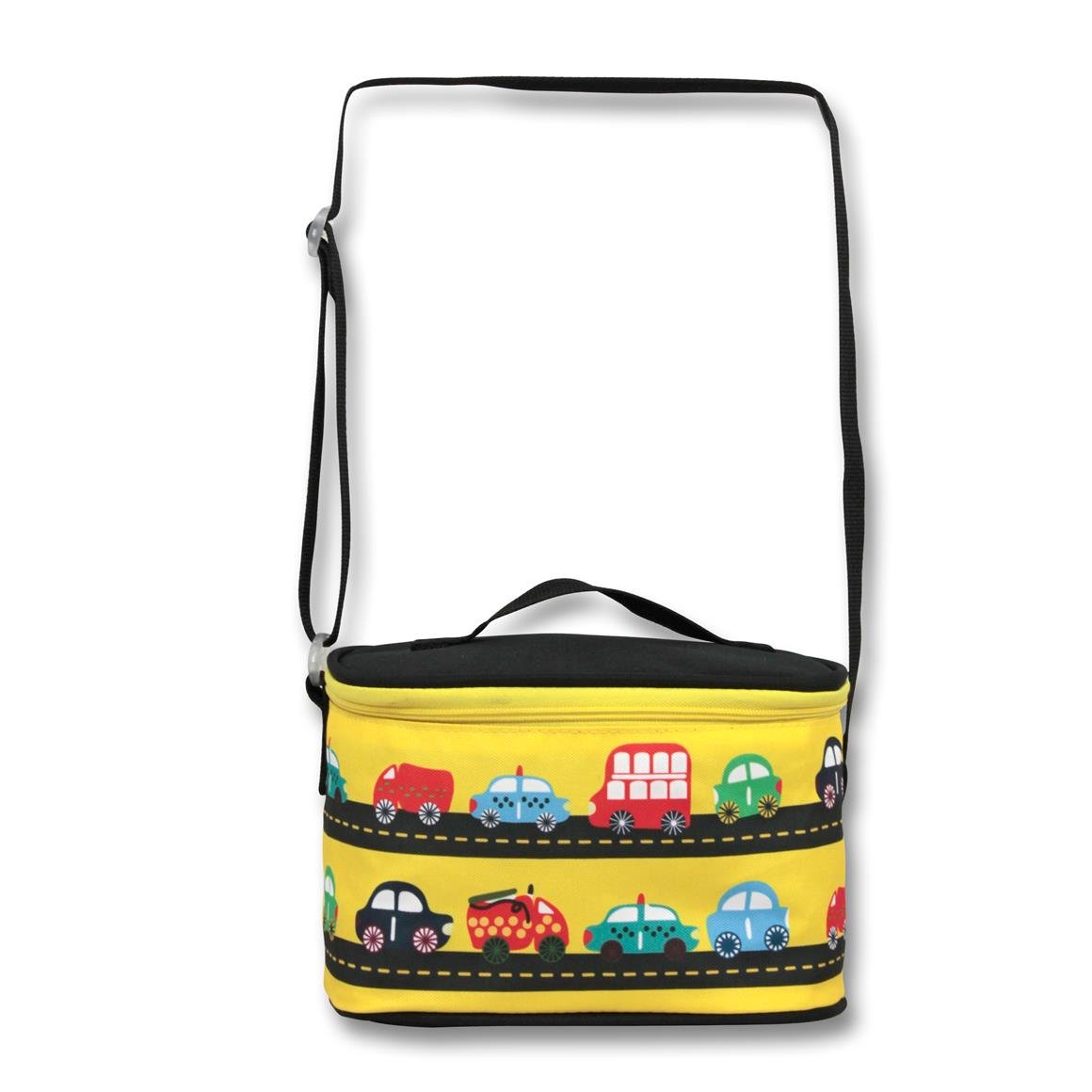 Famebag-Ümit Çanta Sarı Siyah Taşıtlar Okul Çantası Beslenme Çantası Ve Kalem Çantası Seti