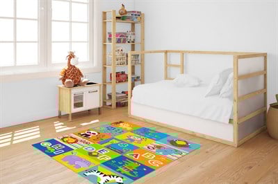 Fisher Price 100*160 Eğitici Rakamlar Halı