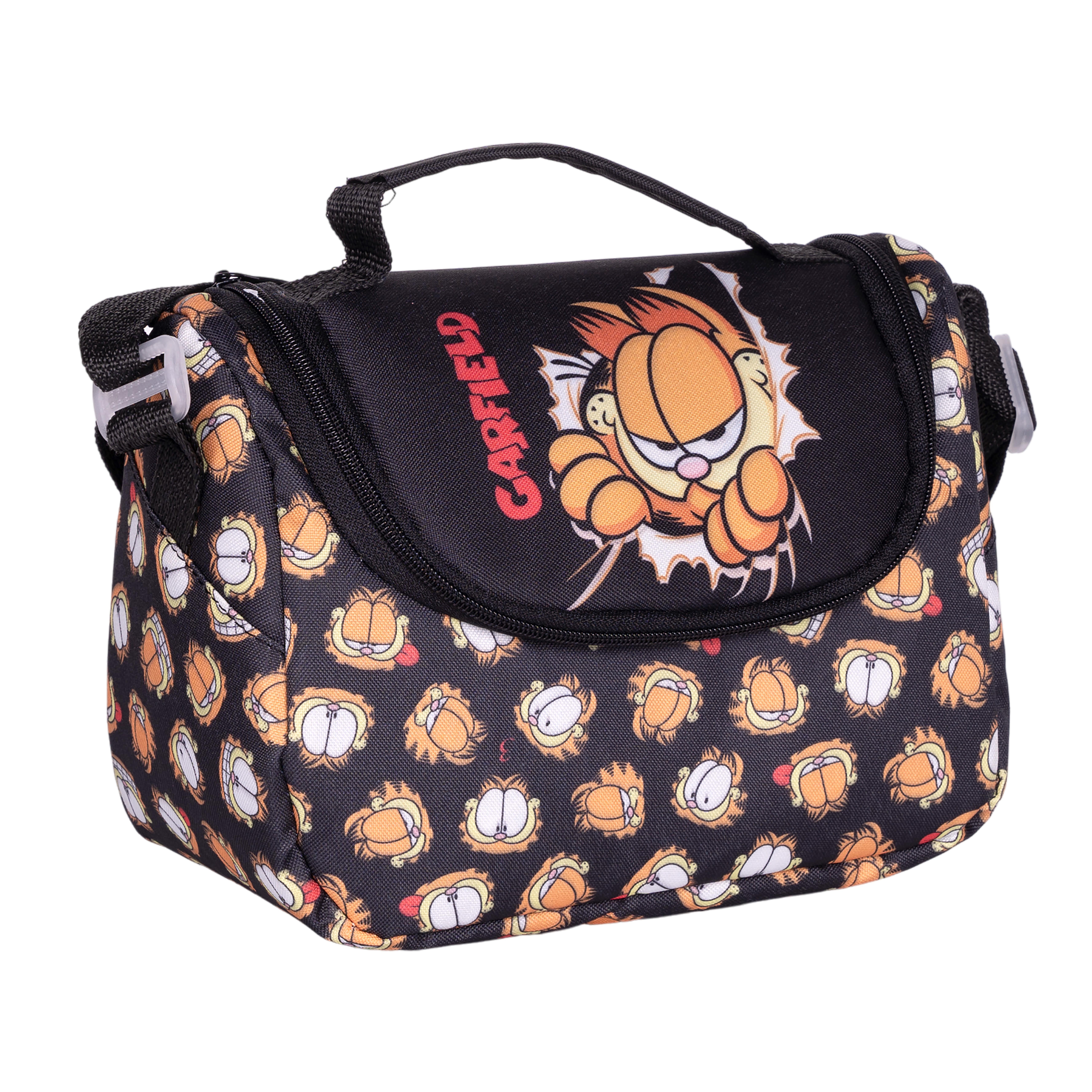 Garfıeld Ilk Ve Ortaöğretim Okul Çantası Beslenme Çantası Ve Kalem Çantası Seti