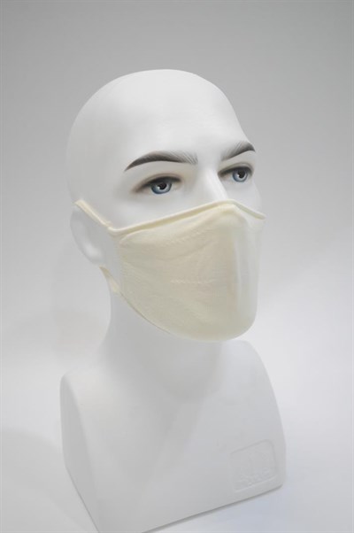 Knitmask Değiştirilebilir Filtreli Maske - Beyaz