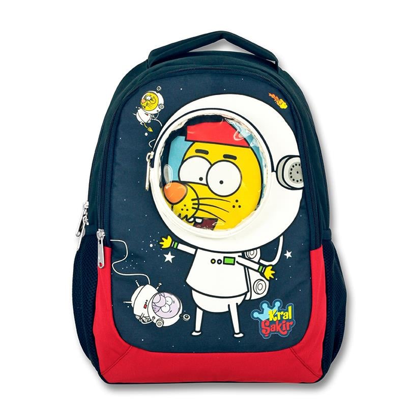 Kral Şakir Astronot Ilk Ve Ortaöğretim Okul Çantası Beslenme Çantası Ve Kalem Çantası Seti