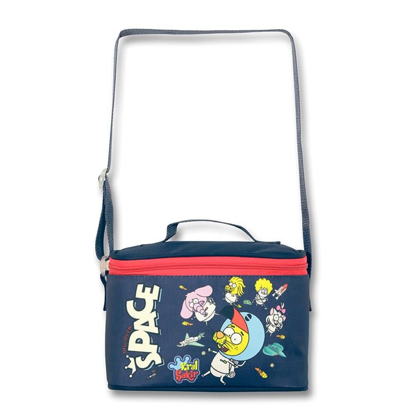 Kral Şakir Space Ilk Ve Ortaöğretim Okul Çantası Beslenme Çantası Ve Kalem Çantası Seti