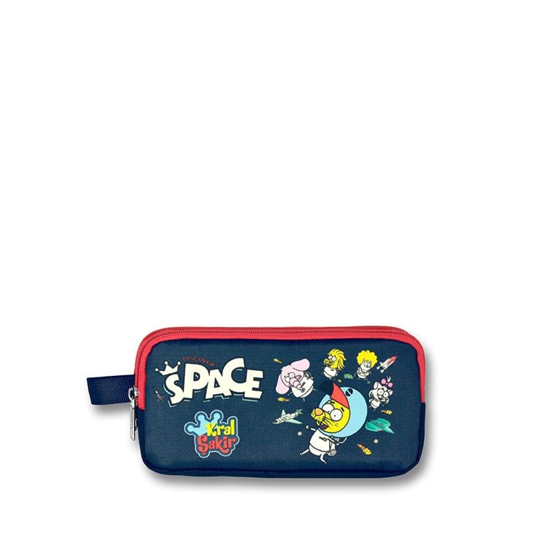 Kral Şakir Space Ilk Ve Ortaöğretim Okul Çantası Beslenme Çantası Ve Kalem Çantası Seti