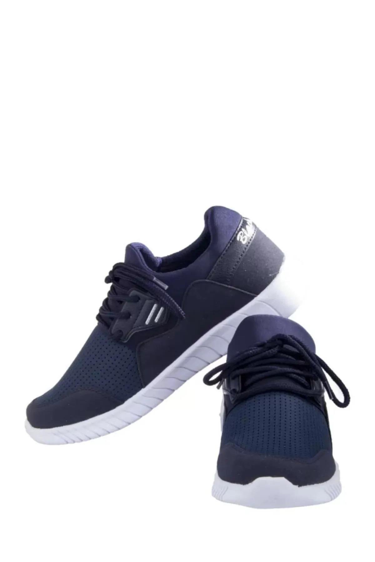 Lacivert - Erkek Sneaker Ayakkabı