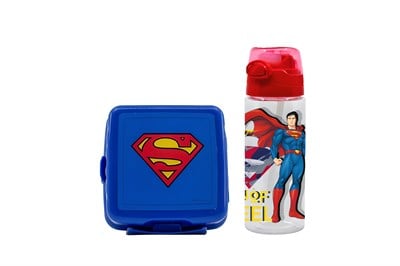 Superman Matara-Suluk ve Beslenme Kutusu