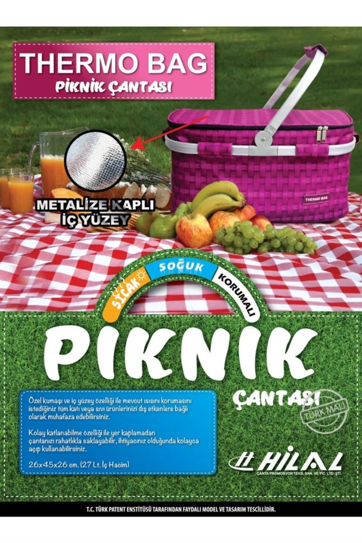 Thermo Bag Piknik Çantası - Piknik Sepeti