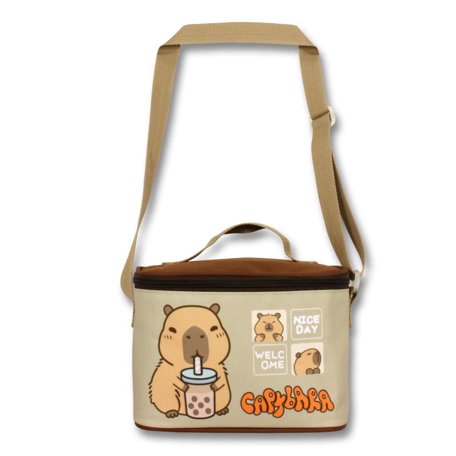 Ümit Çanta Lisanslı Capybara Sırt Çantası- Beslenme Ve Kalem Çantası Seti