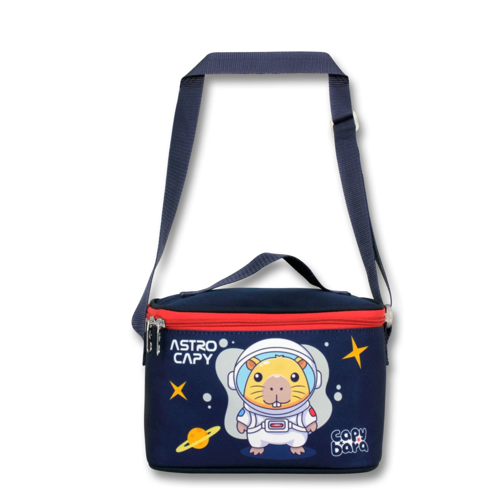 Ümit Çanta Lisanslı Capybara Sırt Çantası- Beslenme Ve Kalem Çantası Seti