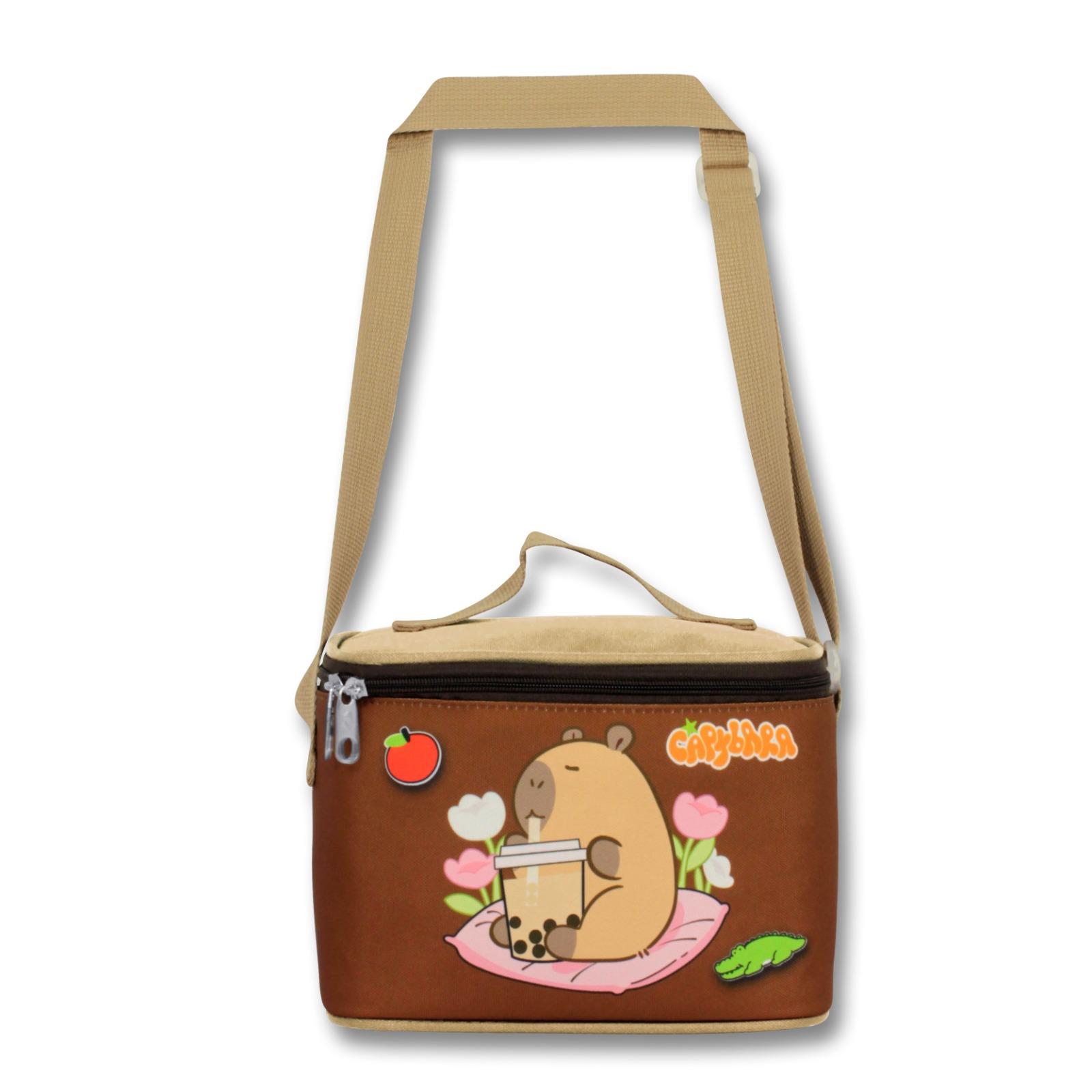 Ümit Çanta Lisanslı Capybara Sırt Çantası- Beslenme Ve Kalem Çantası Seti