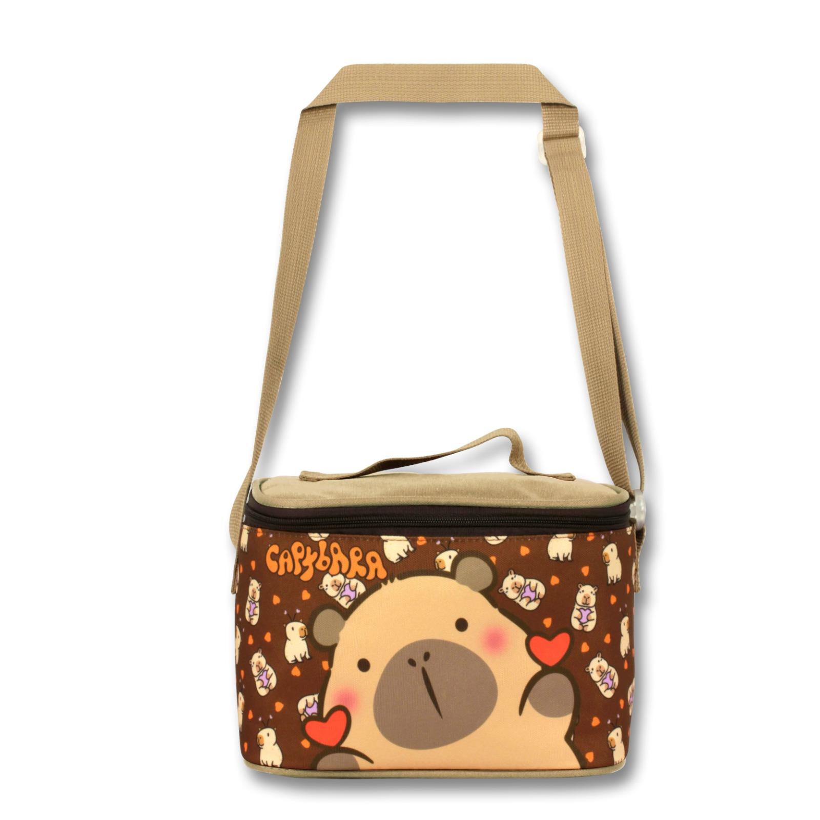 Ümit Çanta Lisanslı Capybara Sırt Çantası- Beslenme Ve Kalem Çantası Seti