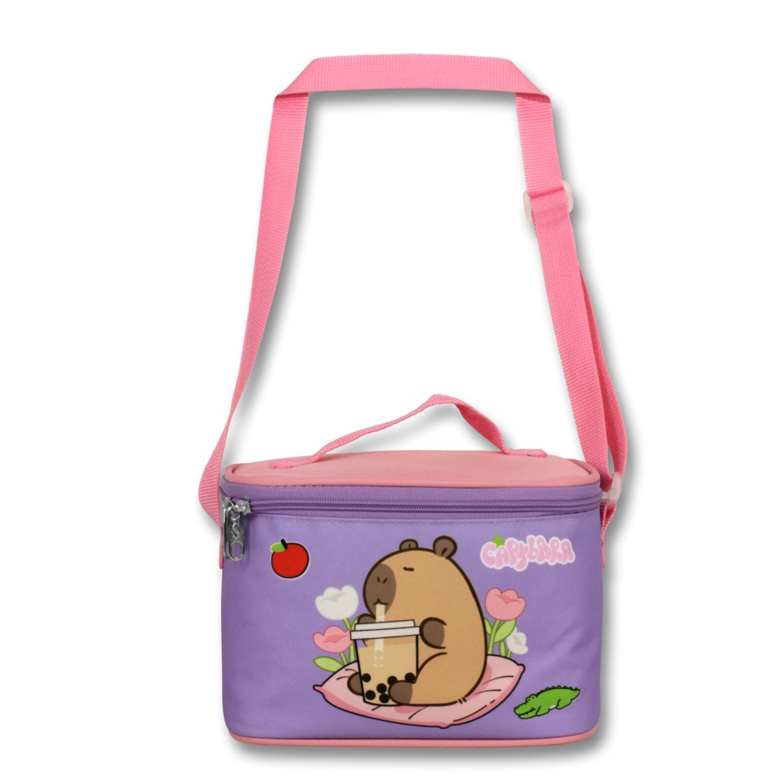 Ümit Çanta Lisanslı Capybara Sırt Çantası- Beslenme Ve Kalem Çantası Seti