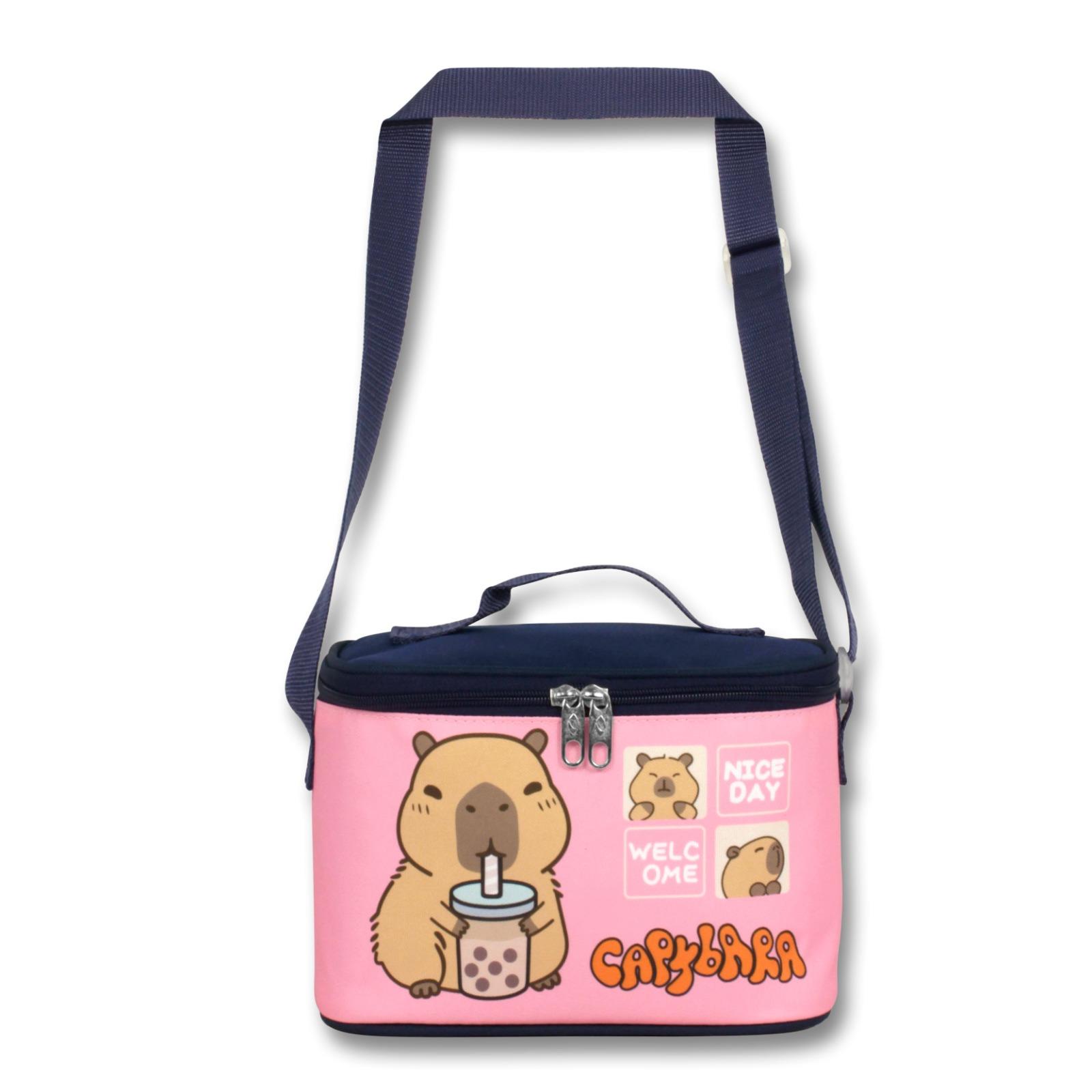 Ümit Çanta Lisanslı Capybara Sırt Çantası- Beslenme Ve Kalem Çantası Seti