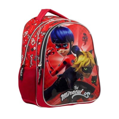 Ümit Çanta-Miraculous LadyBug ve Cat Noir Okul ve Sırt Çantası 