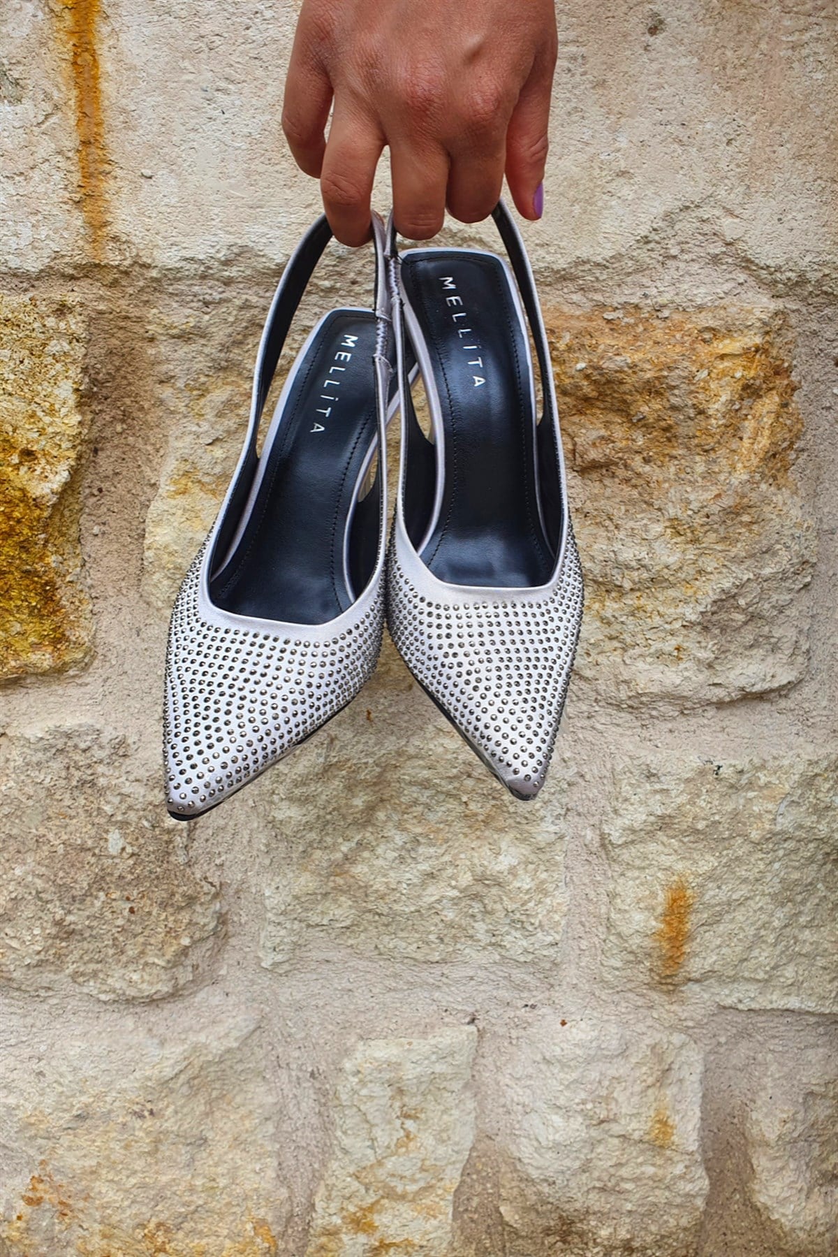 Helena Stiletto Ayakkabı Gümüş