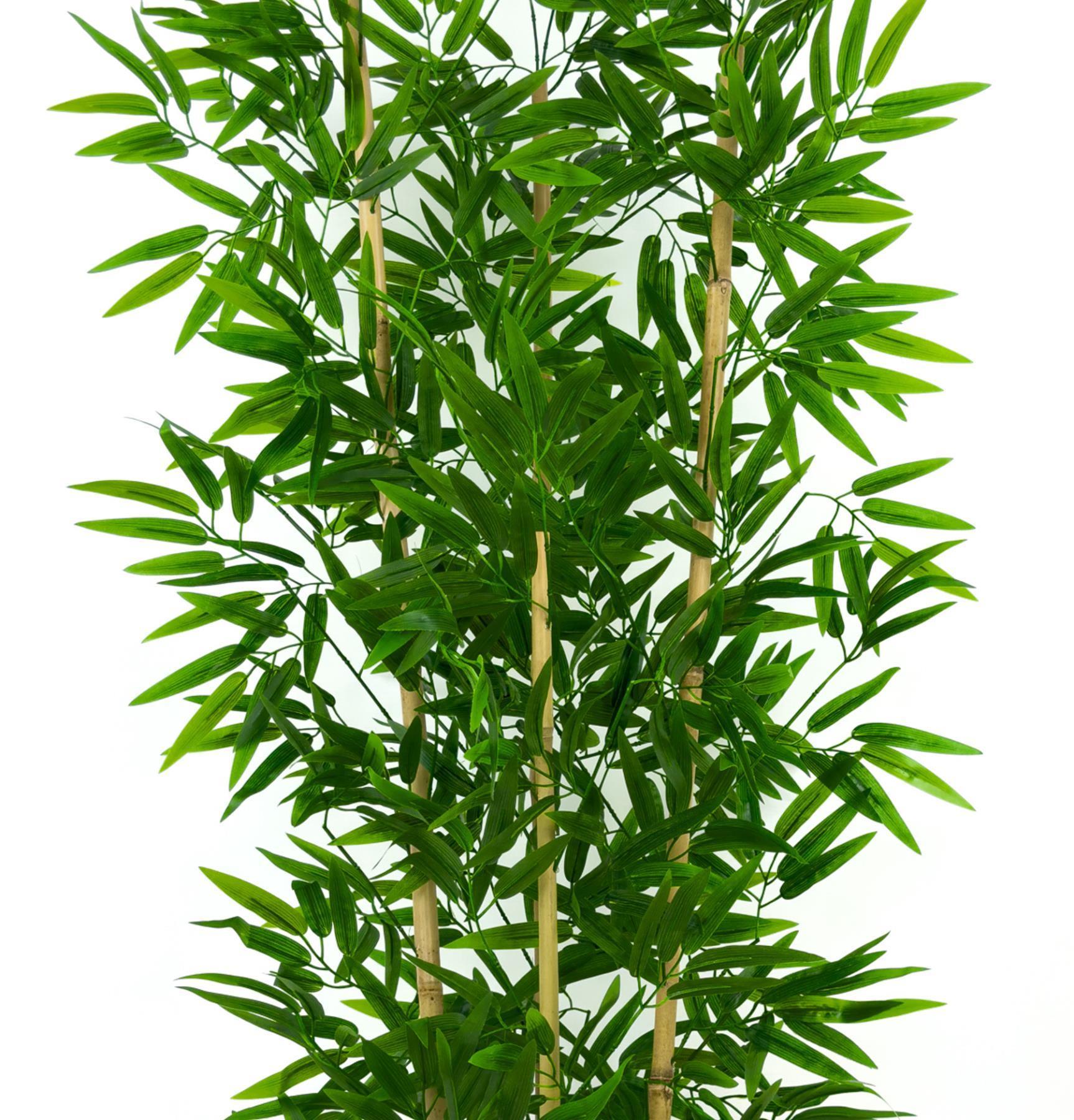 Yapay bambu ağacı 140cm Hasır geoit saksıda 