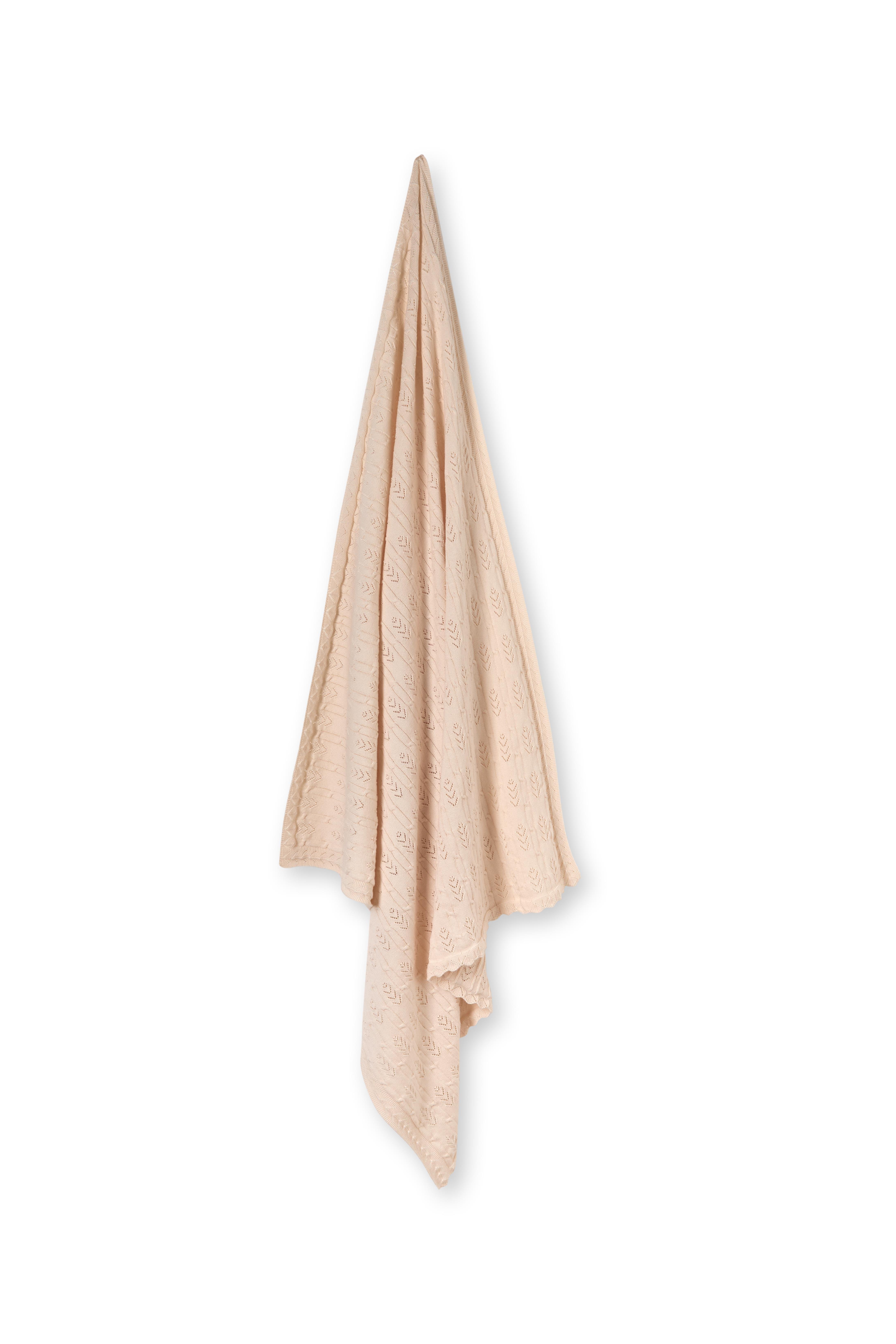 Bej Organik Pamuklu Dört Parça Yenidoğan Triko Kız Bebek Takımı