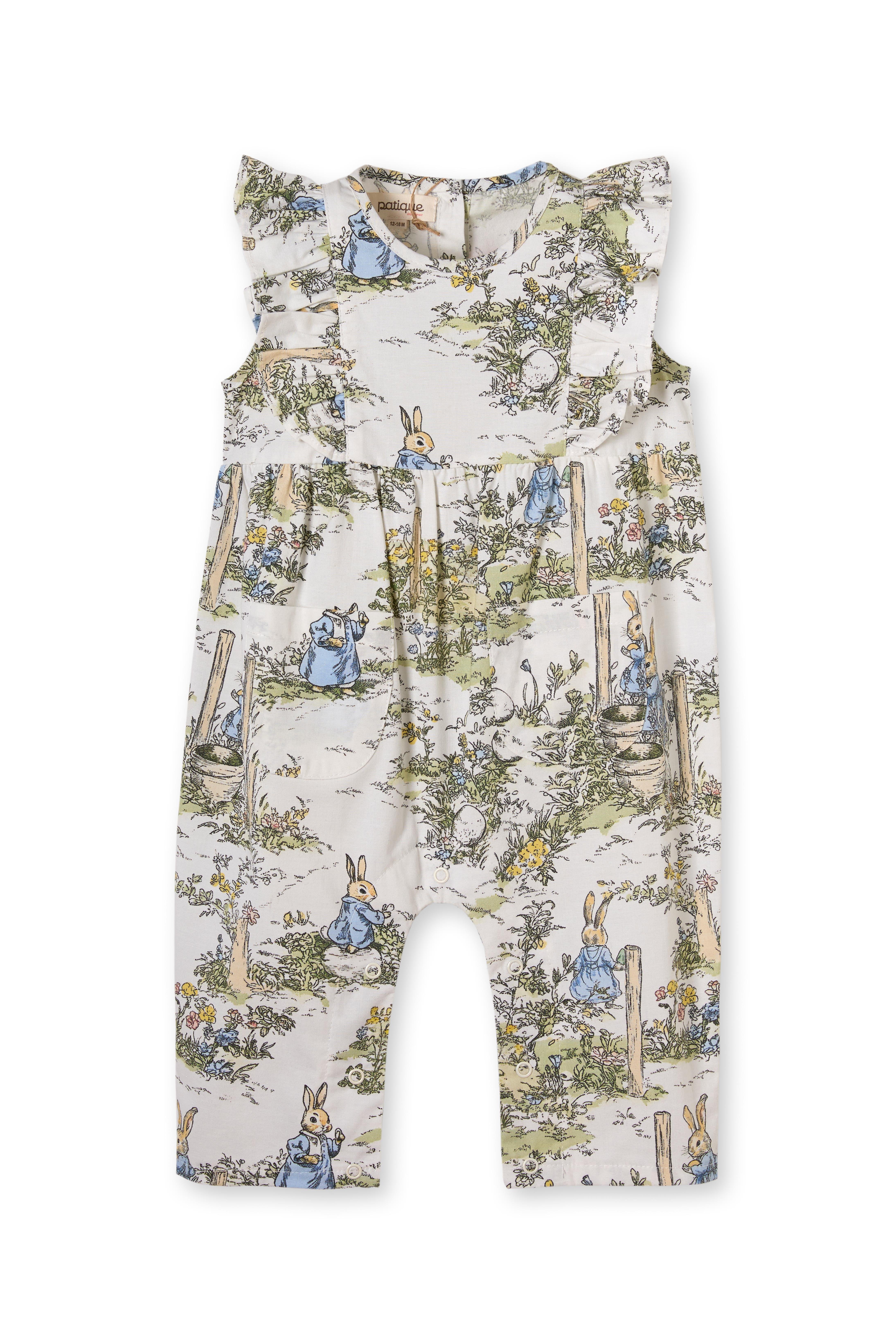 Krem Keten Nakışlı Pamuklu Kız Çocuk Elbise