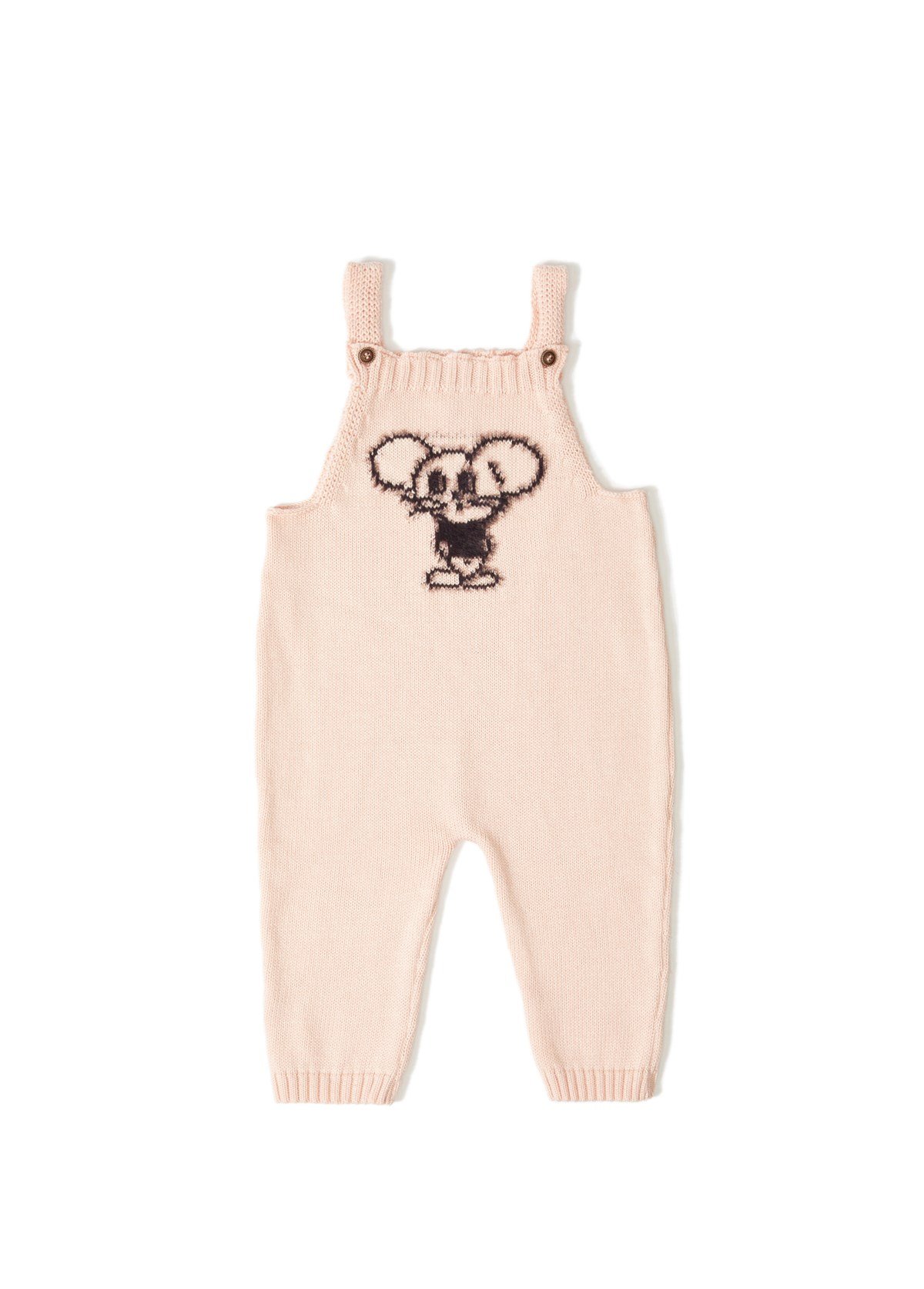 Pembe Kedi Desenli Triko Organik Pamuk Unisex Çocuk İkili Takım