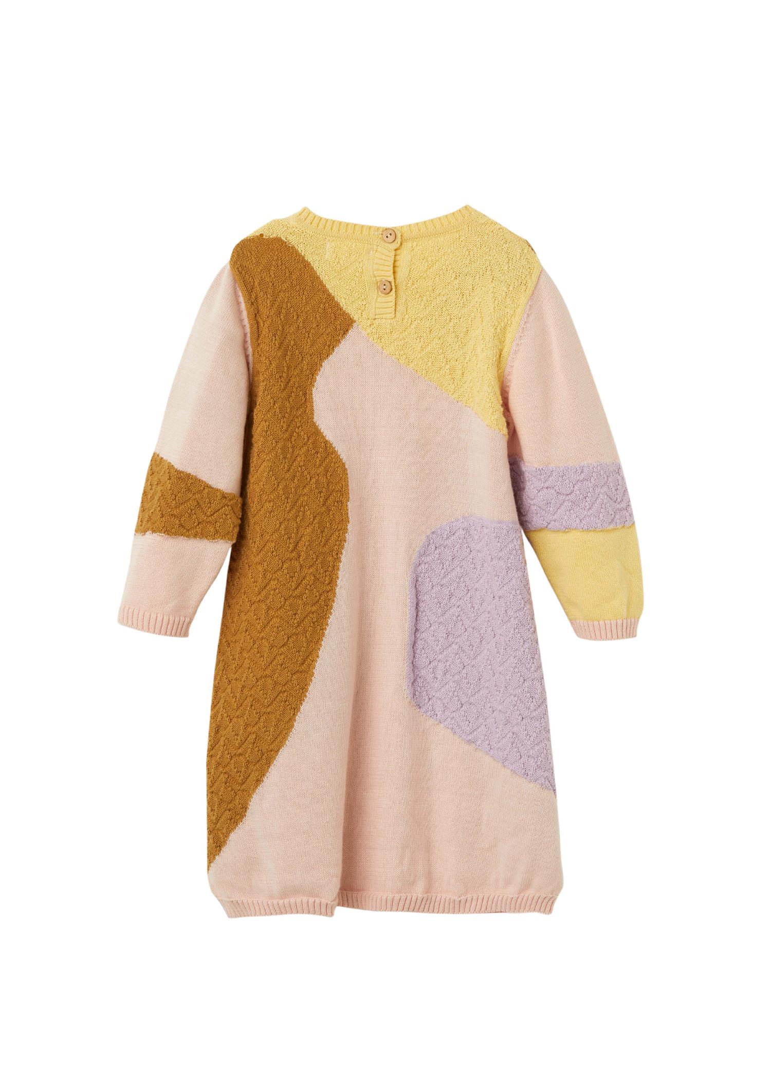 Pembe Organik Pamuk Elbise