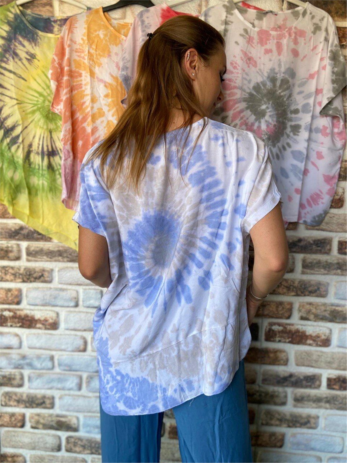 Batik Boyama Viskon Tunik