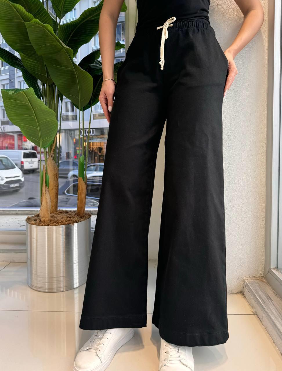 Gabardin Denim Pantolon 