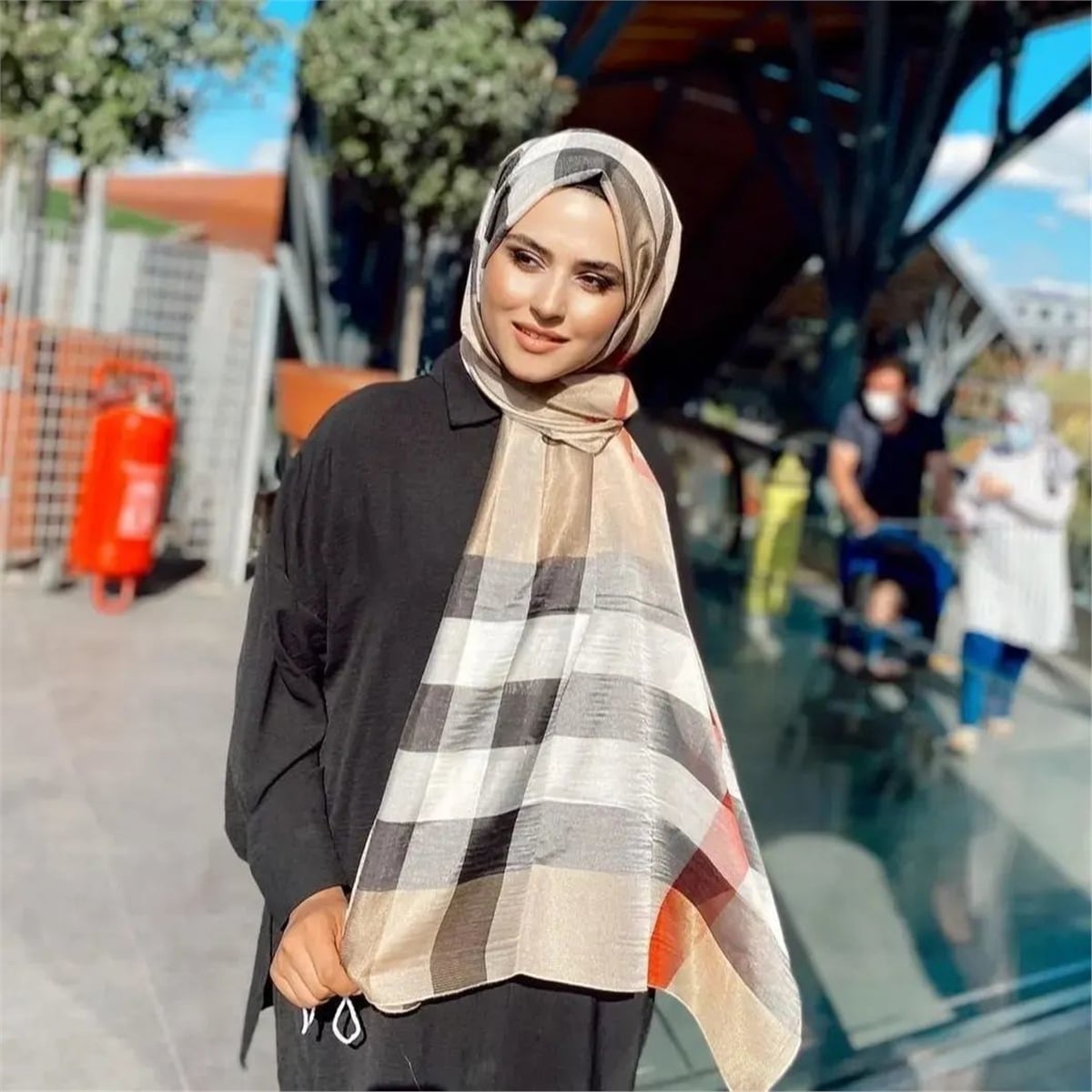 İthal Burberry Şal