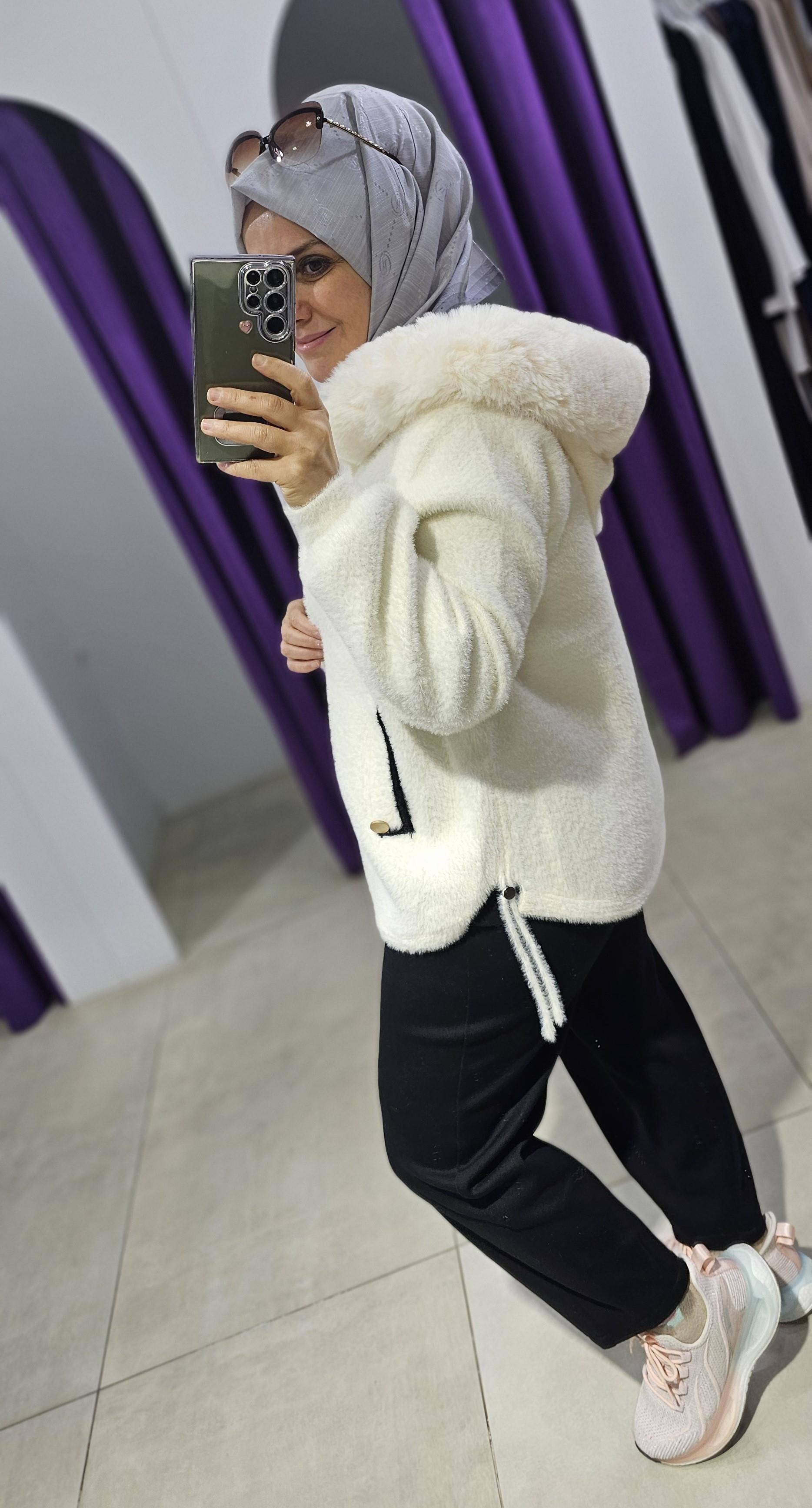 İthal Orjinal Angora Hırka