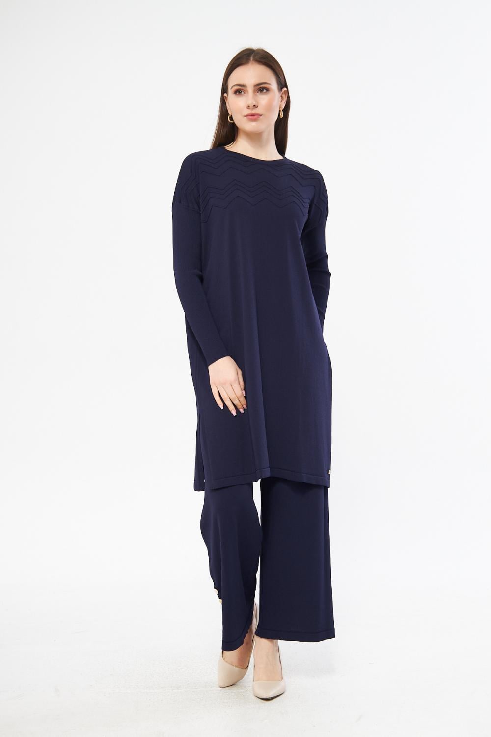 Merserize Aden Tunik -Lacivert