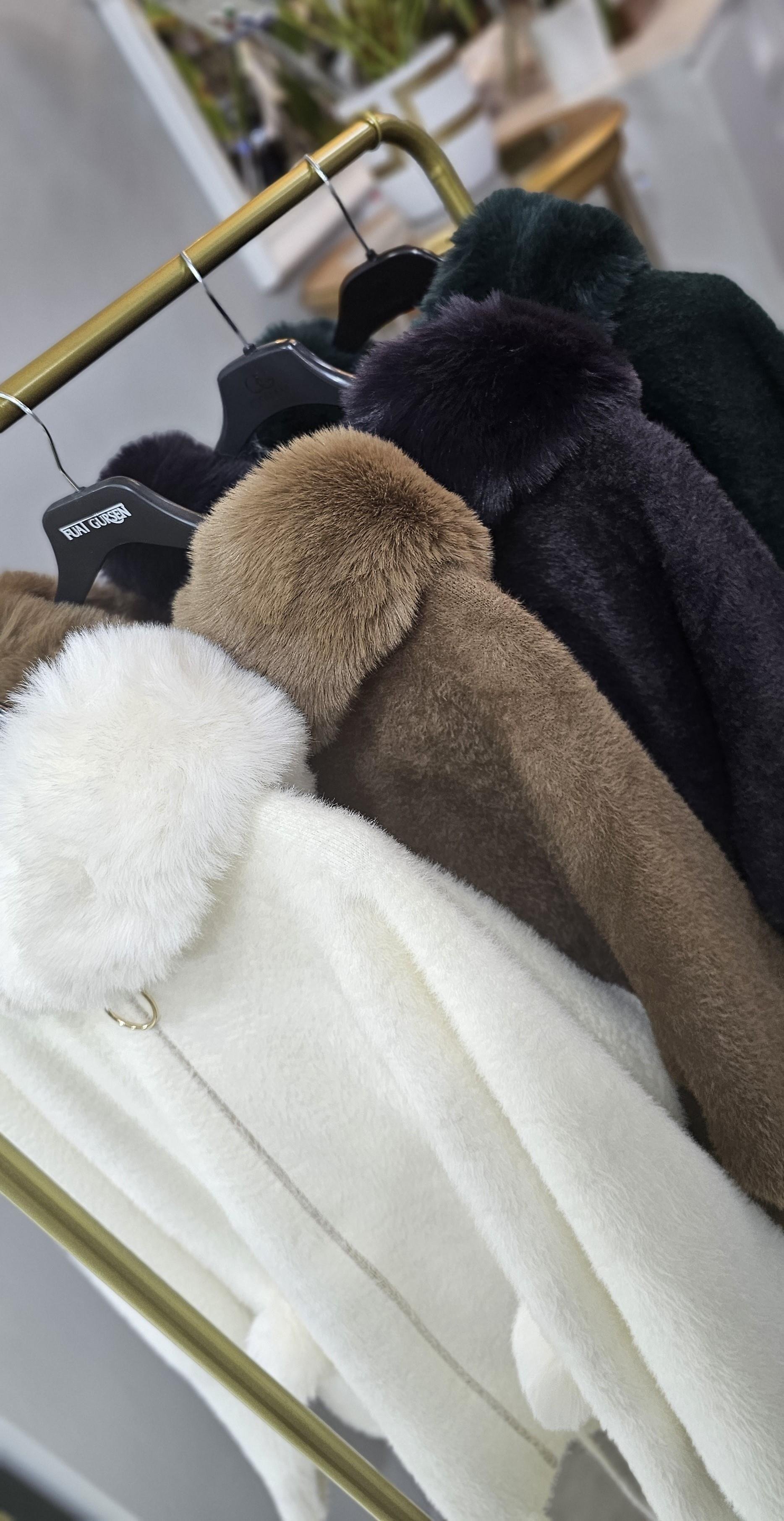 Orjinal İthal Angora Kaban Hırka