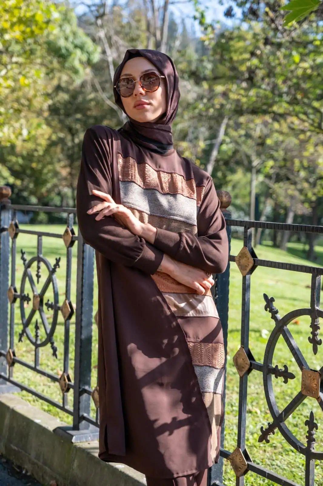 Red Show Tunik - KAHVE